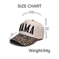 thumbnail image 4 of Gsakboxl Masters Hat MAMA Embroidered Two Tone Retro Trucker Hat, Women Adjustable Outdoor Sun Dad Hat for Casual Daily, 4 of 9