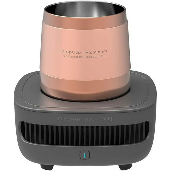 Allocacoc CupCooler Instant Cold GREY; Rapid Drink Chilling Plate with Aluminum Cup