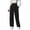 Black, variant on Weardear Tall Wide Leg Sweatpants for Women Drawstring Elastic Pants with Pockets High Waisted Workout Baggy Sweatpants
