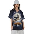 thumbnail image 4 of Happy Halloween Golden Retriever Witch Pumpkins Bats Hawaiian Shirt Breathable Summer Unisex Merch Goldens Dog Lover Gifts Idea - 13012, 4 of 6