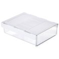 thumbnail image 1 of Under Desk Drawer Hidden Desk Organizer Pencil Tray Drawer Organizer Under Desk Storage For Notebooks Pens Pencils Keys Boxes, 1 of 6