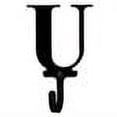 thumbnail image 2 of Village Wrought Iron WH-U-S Letter U - Wall Hook Small, 2 of 2