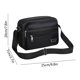 thumbnail image 3 of Mochila bandolera impermeable de 4 capas | Bolsa organizadora multibolsillos para hombre y mujer | Correa acolchada ajustable | Riñonera para trabajo, viajes, senderismo y actividades al aire libre, 3 of 6