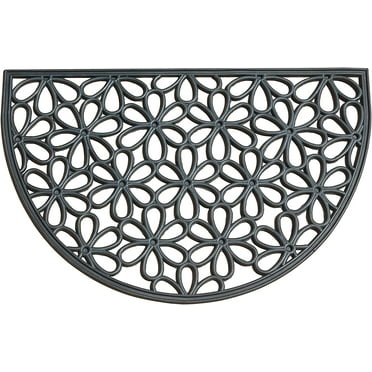 A1HC Extra Large Outdoor Floor Mat, Natural Rubber, 24"x36", Ideal for Outside entryway,Scrapes Shoes Clean of Dirt & Grime,Heavy Duty Door mat for Indoor Outdoor,Rug Mats for Entry,Patio