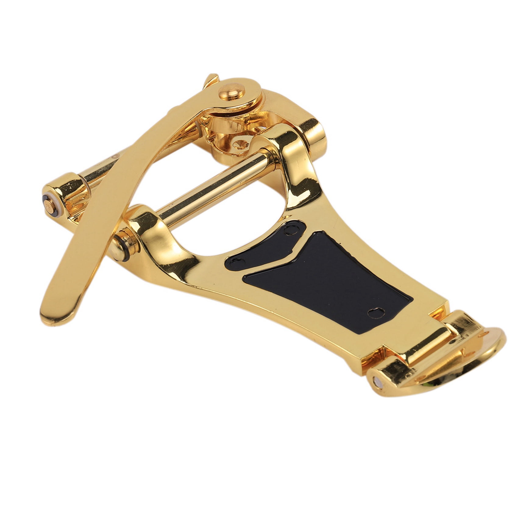2X Electric Guitar Tremolo Bridge Replacement Vibrato LP Guitar Parts Alloys Tremolo Tailpiece Bridge Crank Bar Golden
