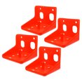 thumbnail image 1 of RUNROTOO 4Pcs Salt Fodder Feeder Durable Use Plastic Salt Container For Sheep Farm Use Orange, 1 of 8