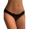 thumbnail image 3 of YAGHYAGH Womens Babydoll Lace Lingerie Crotchless Seamless Hipster Briefs Panties Underwear, 3 of 3