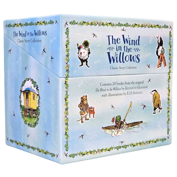 The Wind In the Willows Classic Kenneth Grahame 20 Books Box Set - Ages 8  - Hardback