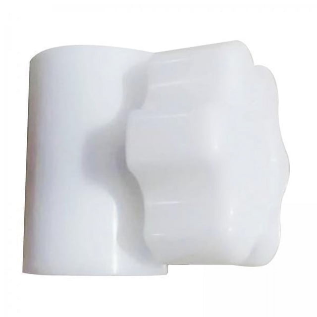 GROWTH TANK 2xUmbrella Rod Connecting Accessory Replaces Lightweight Easy to Install Umbrella Pole Rings for Garden Summer Balconies Pool Umbrella , White, 2 Pcs