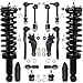 thumbnail image 3 of Detroit Axle - 4WD Front Suspension Kit for 96-02 Toyota 4Runner 1996 1997 1998 1999 2000 2001 2002, 2 Struts 4 Ball Joints 4 Tie Rods 2 Boots Front Rear 4 Sway Bars Replacement Ready Struts Shocks, 3 of 4