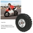 thumbnail image 3 of ATV Replacement Tire Wheel, 6PR Sturdy Pressure Resistant 4 Inch Tire  for DIY Go Kart, 3 of 7