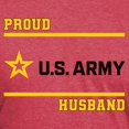 thumbnail image 3 of CafePress - Proud Army Husband Black And Gold T Shirt - Mens Tri-blend T-Shirt, 3 of 4