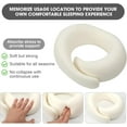 thumbnail image 5 of Travel Pillows for Airplanes,New Travel Pillow,Travel Neck Pillow Airplane Memory Foam Travel Pillow Neck Pillow for Traveling Suitable for Airplanes,Offices and Cars, 5 of 10