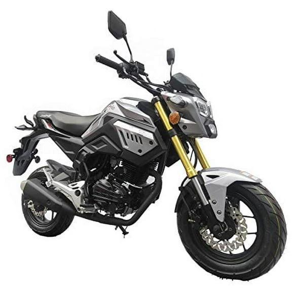 X-Pro Brand New 150cc Gas Motorcycle with 5-Speed Manual Transmission Electric/Kick Start 12" Wheels