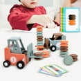 thumbnail image 6 of Kokiya Forklift Toy Educational Toy Construction Truck Toy Stacking Matching Skill Game, 6 of 9