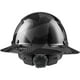 thumbnail image 2 of Hard Hat LIFT SAFETY DAX, fibra de carbono, ala completa, camuflaje negro, 2 of 2