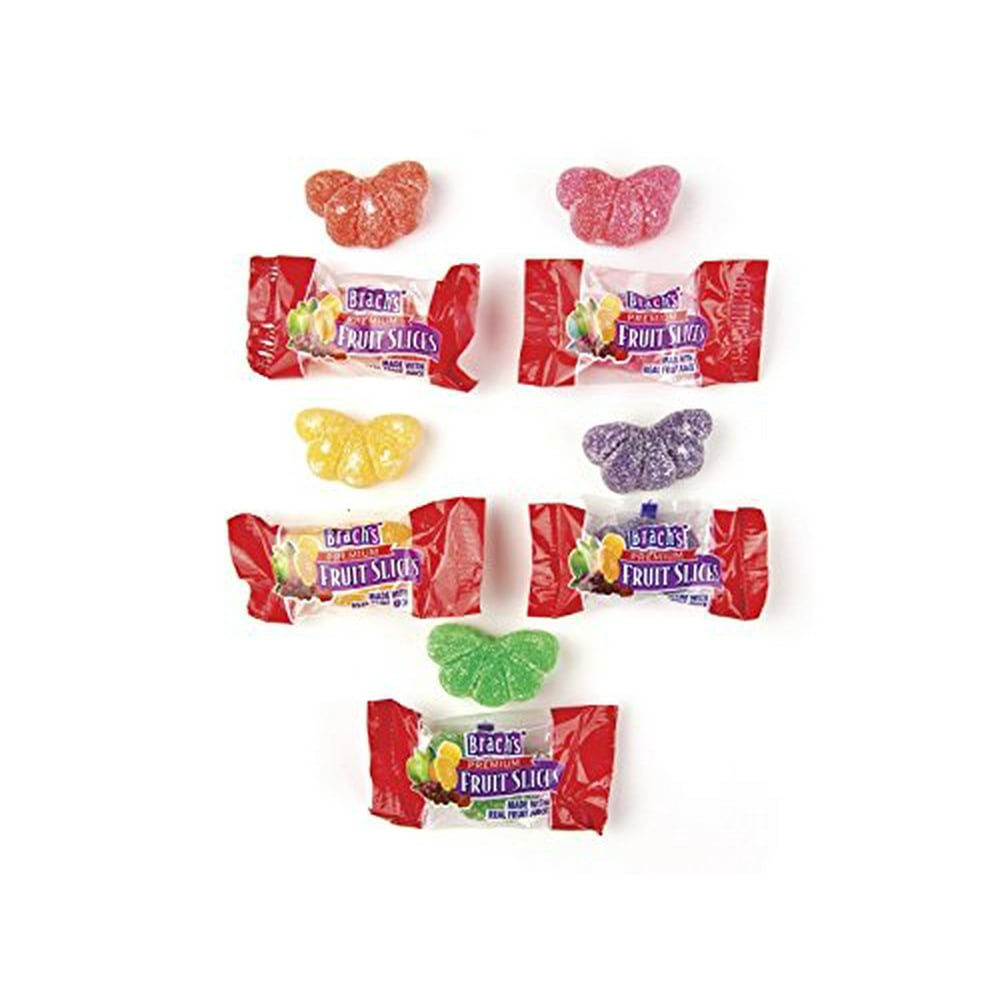 Ferrara Candy Brach's Wrapped Fruit Slices In Resealable, 5 Lbs