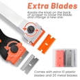 thumbnail image 5 of Rascador Razor Blade DeKeones para parabrisas, electrodomésticos y cristales, 5 of 5