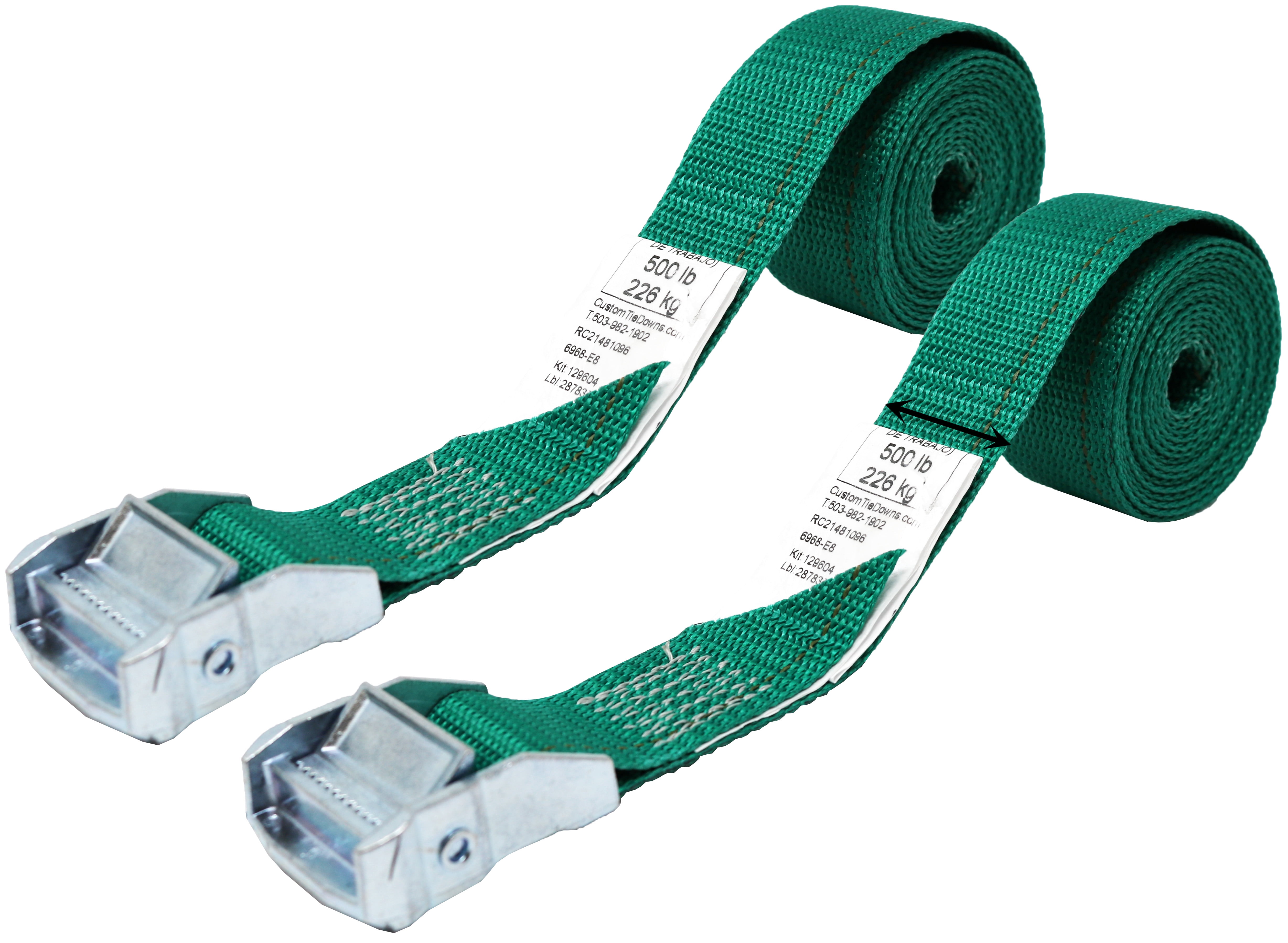 length and hook. Choose color CTDUSA 1 Inch Wide Replacement Strap For Ratchet 