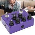 thumbnail image 3 of Guitar Effect Pedal, Portable Purple Effects Pedals True Bypass  for Performance, 3 of 7