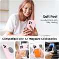 thumbnail image 2 of Étui Magnétique pour iPhone 14 Pro Max, [Compatible avec MagSafe] Silicone Amélioré [Protection de Caméra], 2 of 5