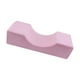 thumbnail image 1 of Almohada cervical ergonómica impermeable con forma de U y cremallera de espuma viscoelástica. Rosa, 1 of 9