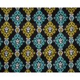 thumbnail image 4 of oneOone Tissu Polyester Lycra Tourbillon Ikat Décor Tissu Imprimé BTY 56 Pouces de Large, 4 of 4