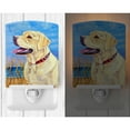 thumbnail image 2 of Yellow Labrador at the Beach Ceramic Night Light, 2 of 2