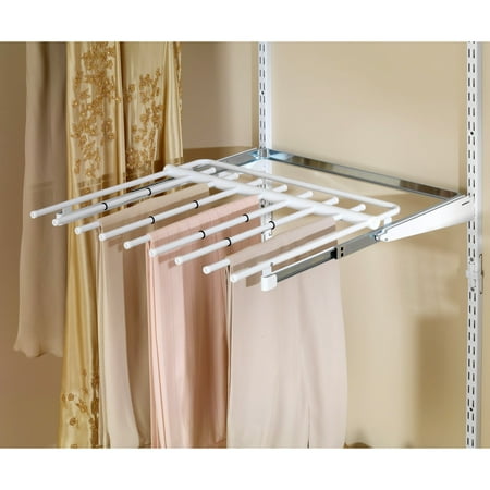Rubbermaid Configurations Closet Sliding Pants Rack Walmart Com