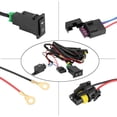 thumbnail image 6 of jiaping Fog Light Lamps Wiring Harness Set 2.5M Wiring Harness Universal Car Accessories, 6 of 9
