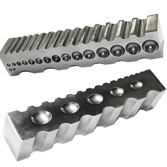 Steel Block Design Forming Dapping Doming Jewelry Bending & Shaping Swage Tool