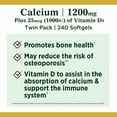 thumbnail image 4 of 2 Pack - Calcium 1200mg + D Softgels 120 ea, 4 of 6