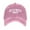 Pink, variant on GDREDA Adjustable Baseball Caps Vintage Print Washed Cap For Men And Women Adjustable Unisex Baseball Hat,Navy