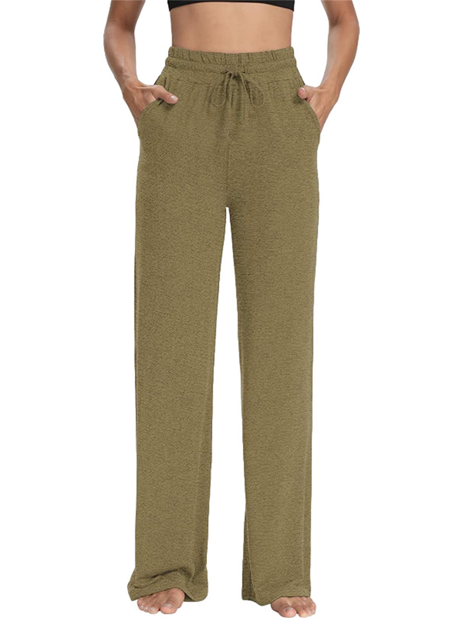 flowy pants cinched at bottom