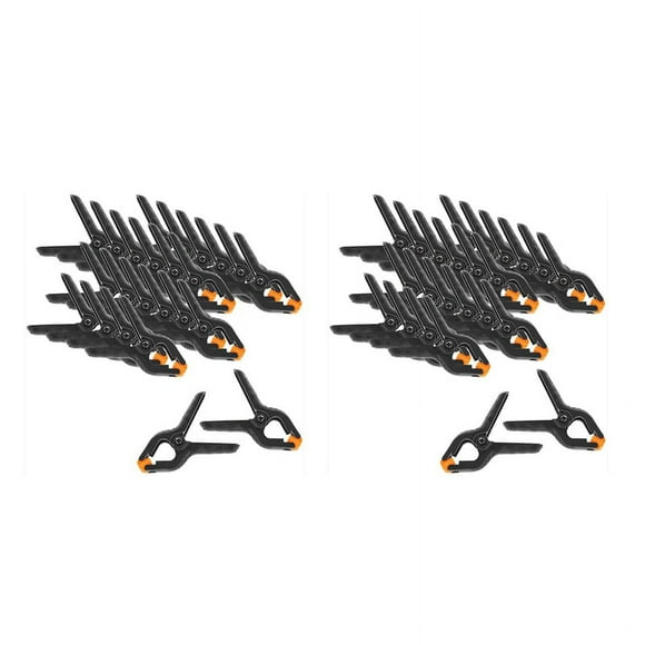 48X Clamps, Plastic Glue Clamps for Universal in the Home, Workshop, Photography or Making