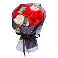 thumbnail image 1 of Jabón realista Ramo Aceite esencial Jabón de eterna para fiesta Cumpleaños de de San Valentín Mujeres Niñas rojo Sunnimix Ramo de flores de jabón, 1 of 7