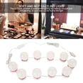 thumbnail image 1 of Kit De Luces Liderado Para El Espejo De Tocador Con Brillo Ajustable, Luz, Fácil Instalación, 20 Cintas De Doble Cara Incluidas, Iluminación De Maquillaje Profesional, 1 of 7