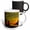 Multicolor, variant on 3drose, Image of Beautiful Silhouette of Gypsy Girl Playing Violin, 11oz Two-tone Black Mug