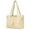 Cream, variant on Sporty Yoga Tote Bag, Gym, Work, Overnight and Travel Bag, Black