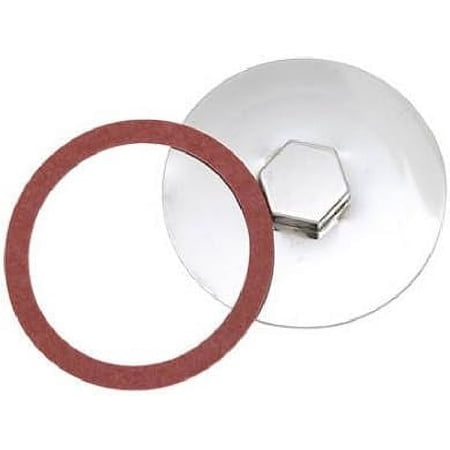 Stainless Steel Drum Trap Cover, For 4-3/8" O.D. x 3-1/2" I.D