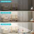 thumbnail image 5 of GPED Baby Monitor with Dual Cameras, 2K HD Wifi Cameras for Home Security/Baby Monitor/Pet Camera, 360° PTZ & Fixed Camera, Two-Way Audio, Motion Tracking&Full-Color Night Vision for Baby Pet Elderly, 5 of 7