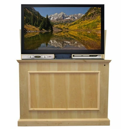 The Elevate Unfinished Tv Lift Cabinet Up To 42 In Flat Screen