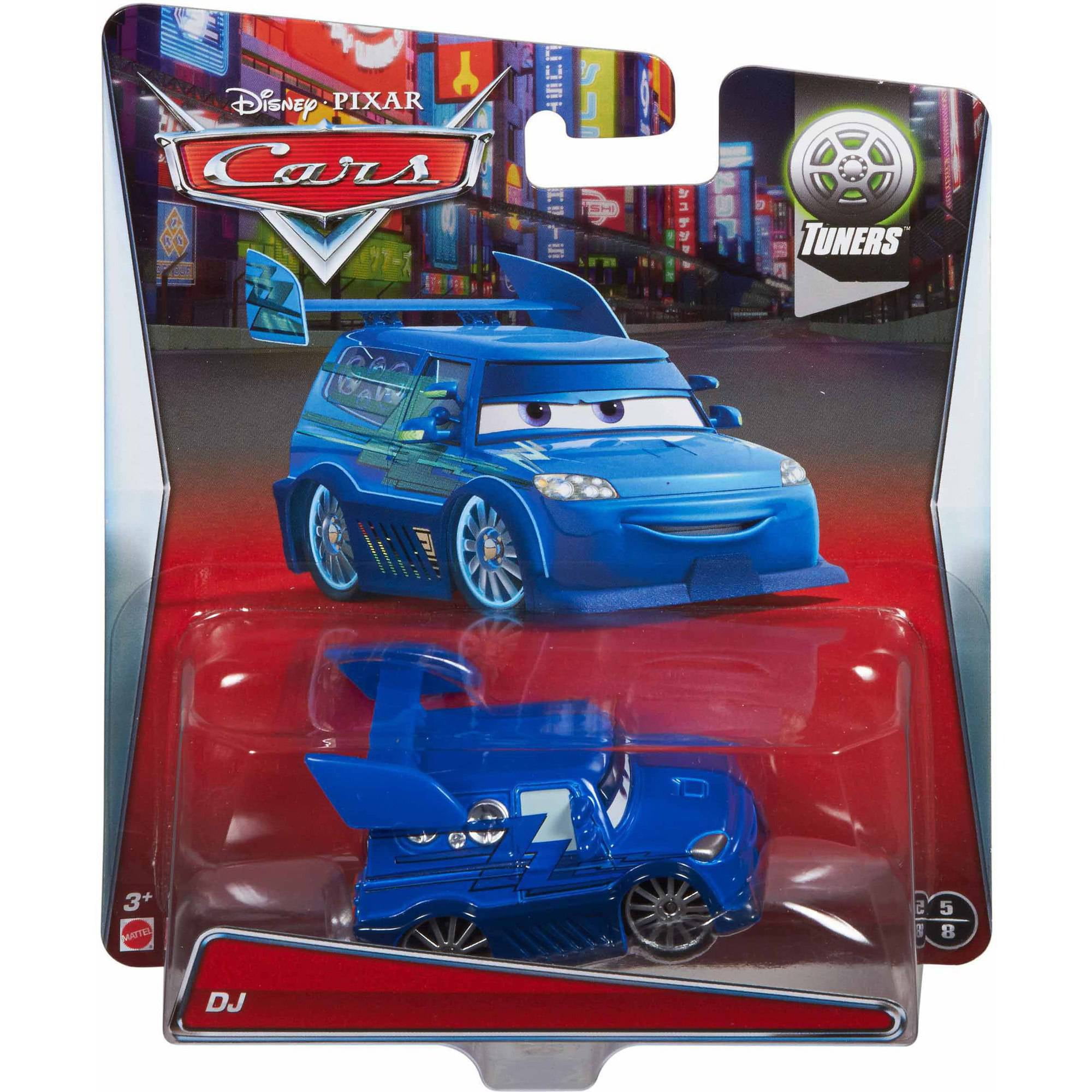 カーズ　DJ サウンドトイ Disney Cars Tuners DJ Diecast Car - Walmart.com