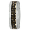 thumbnail image 2 of Mens Stainless Steel Black Carbon Fiber Inlay 8MM Comfort Fit Wedding Band - Mens Ring, 2 of 5