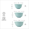 thumbnail image 4 of KitchenAid 7-Piece Plastic Nesting Mixing Bowl Set and Prep Bowls with Lids, Mineral Water, 4 of 16