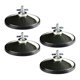 thumbnail image 5 of Piezas de pies de mesa DYNWAVEMX almohadilla para pie Universal 4 piezas, 5 of 8