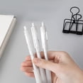 thumbnail image 3 of 6pcs Refillable & Retractable Gel Ink Pens 0.5mm Black Ink Gel Pen for Office School Students Adults, 3 of 8
