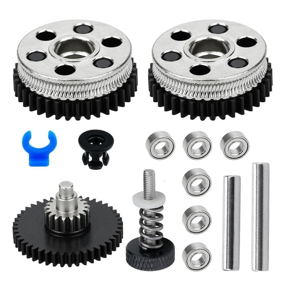 For HGX 2.0 Extruder Gear Hardened Steel Upgraded Feed Gear Extruder 3D Printers Accessory 3D Printers Gear Part