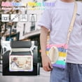 thumbnail image 5 of XYX Case for Lenovo Tab M8 4th Gen 8.0 inch 2023 Release TB-300FU with 360 Degree Rotating, Hand Strap, Shoulder Strap, Colourful Pink, 5 of 7