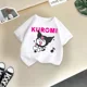 thumbnail image 3 of Marca Kulomi, camiseta de algodón de verano para niños, linda camiseta de dibujos animados de Sanrio para niño y niña, ropa informal de moda para niña bebé, 3 of 5